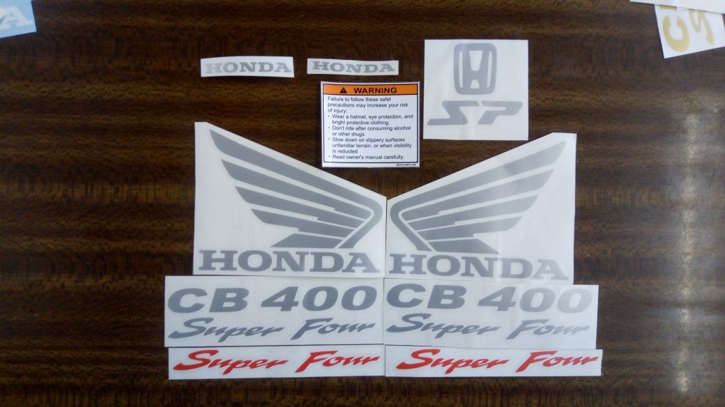 Комплект наклейки эмблемы мотоцикла Honda CB400 Super Four CB-1