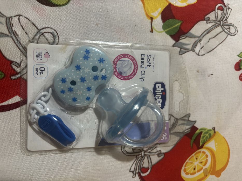 Chupeta chicco azul