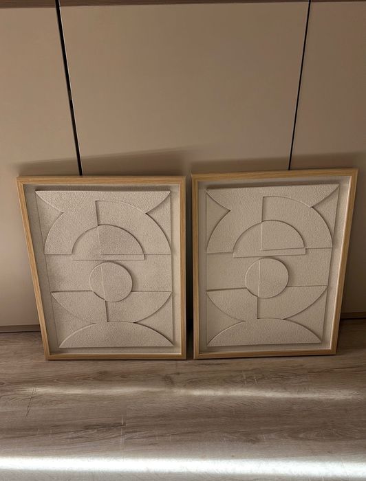 Dois quadros minimalistas