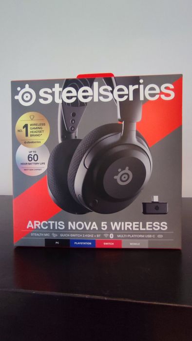 Słuchawki Steelseries Arctis 7 + bezprzewodowe