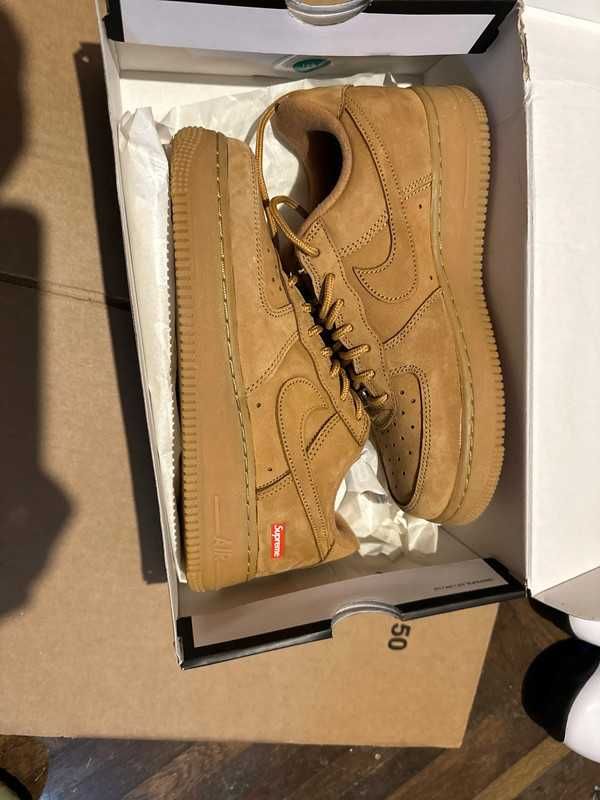 Nike Air Force 1 Low SP Supreme Wheat R.43