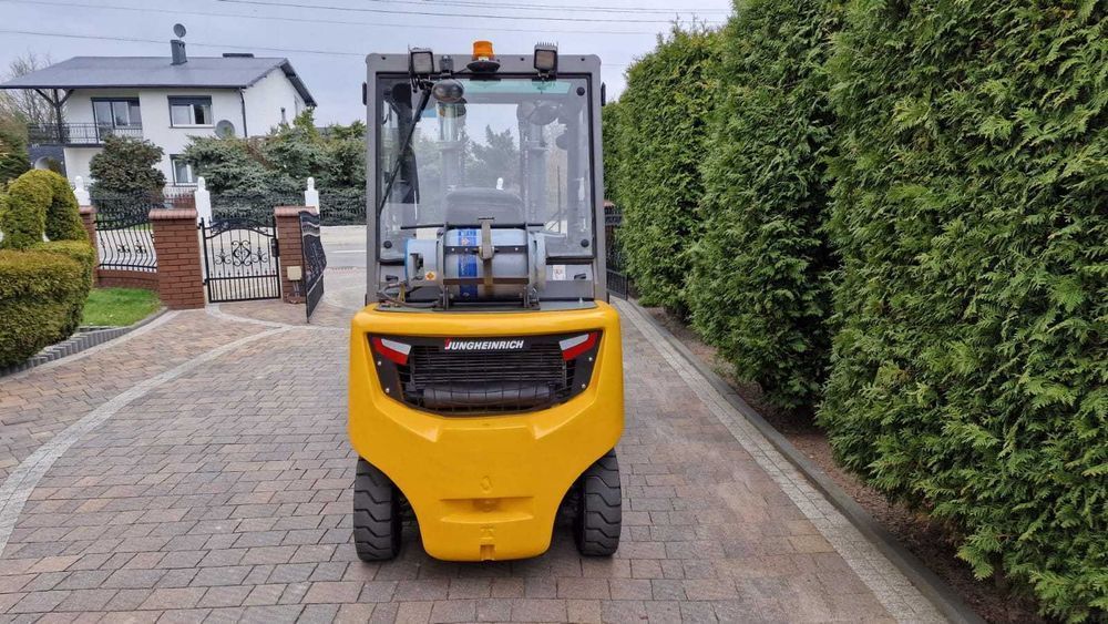 Jungheinrich TFG 430s Wózek paletowy widłowy LPG Duplex 3T 2016 rok