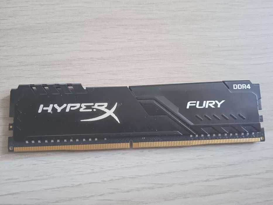 Ram HyperX 8GB 2666MHz CL16 Fury Black