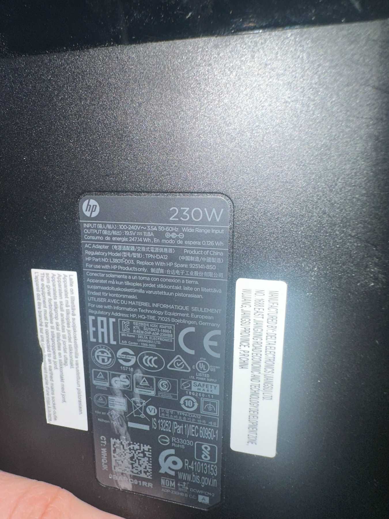 Монітор HP EliteDisplay E273 27 " + Кронштейн рука Lift Arm Оригінал
