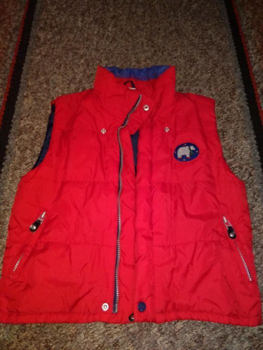 Жилетка детская подростковая синтепон