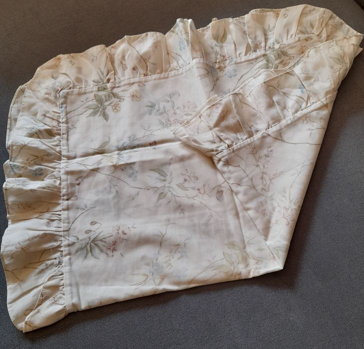 Poszewka w kwiaty do gondoli,wózka,kosza Mojżesza,kołyski