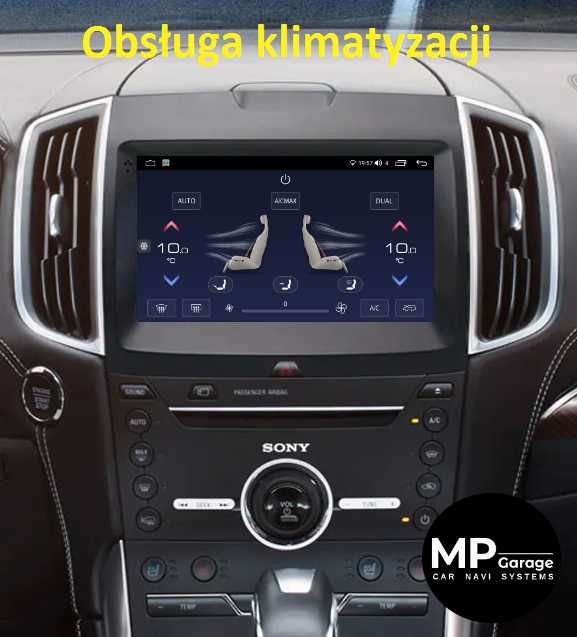 Ford EDGE 2015_2019 Stacja multimedialna Android CarPlay/AA 4G Qled