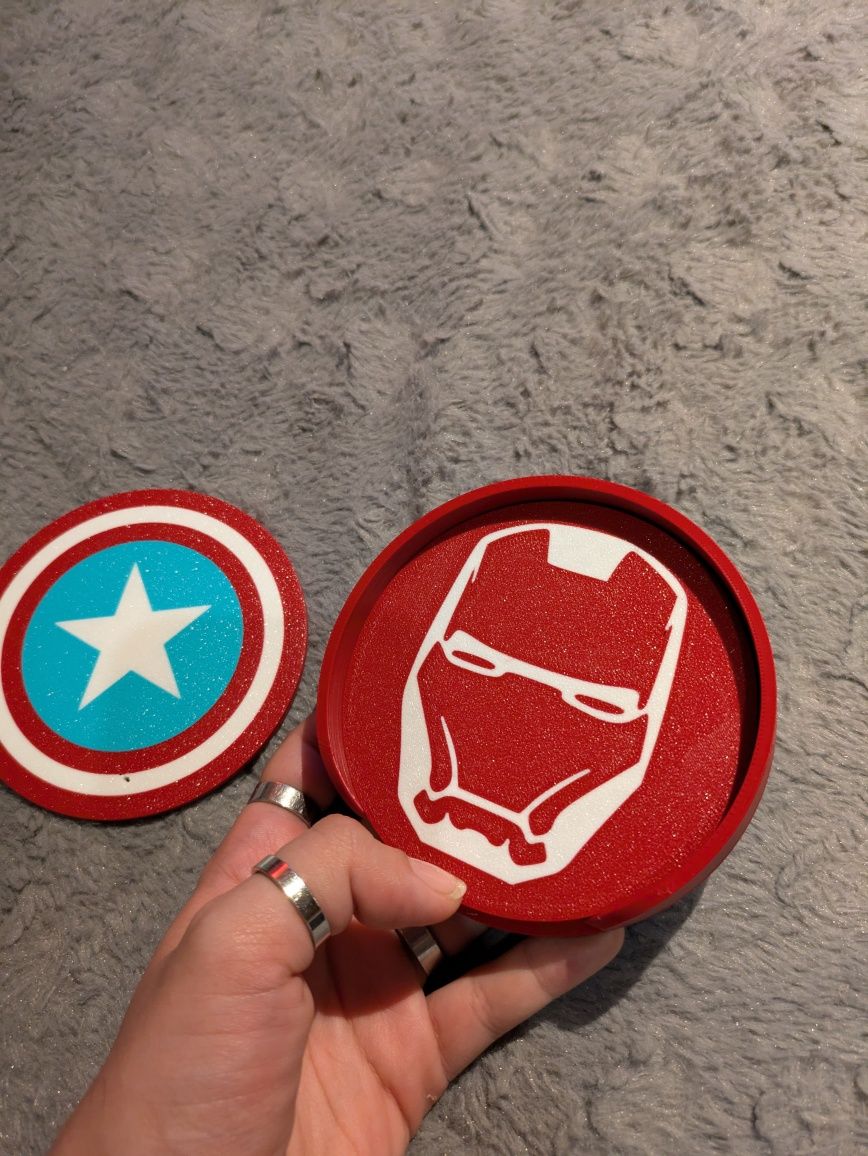 Base para copos - Marvel