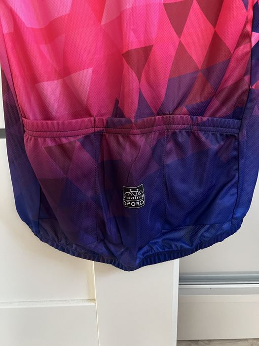 Nowa damska koszulka rowerowa L