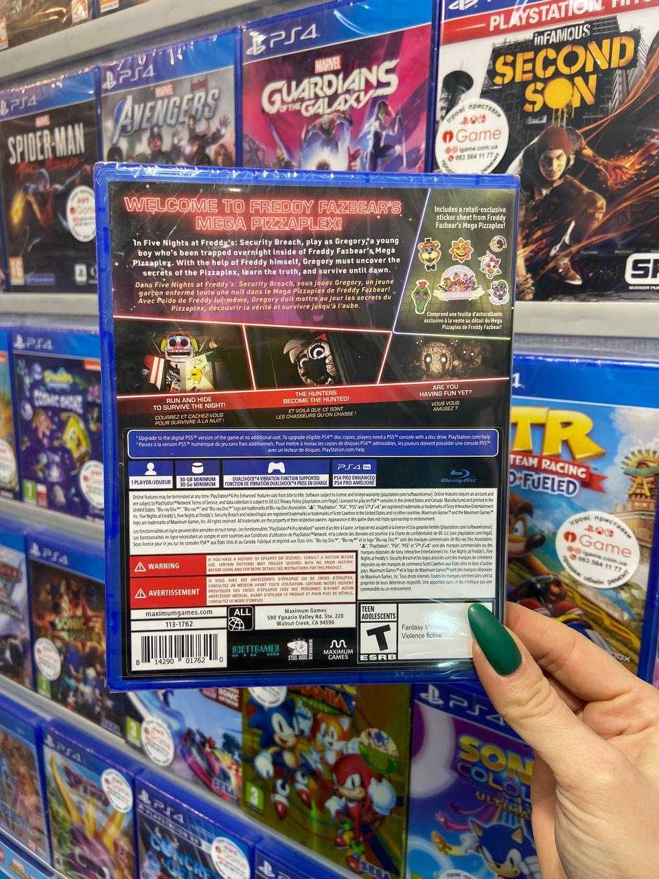Five Nights at Freddy’s, fnaf, пять ночей с фредди PS4 igame