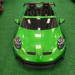 Auto na akumulator PORSCHE 911 GT3 zielony LAKIER 4x4 dla dzieci