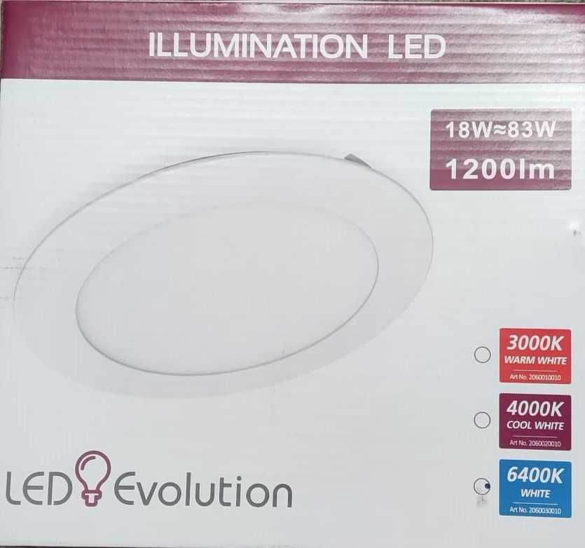 Foco de encastrar LED EVOLUTION redondo