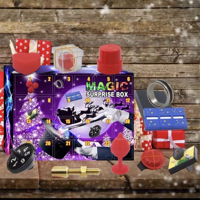 Адвент календарь с фокусами