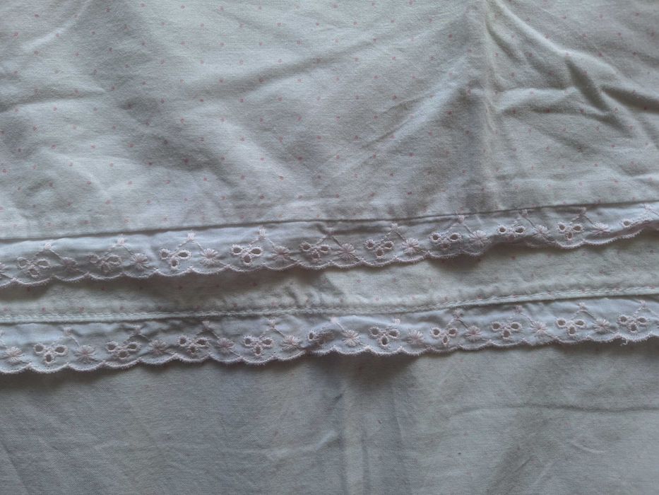 Conjunto lençóis cama bebé