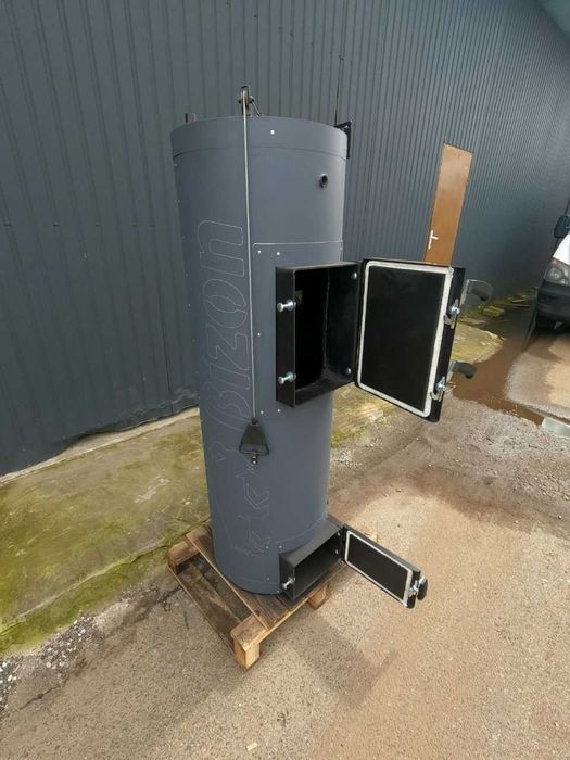 Котел на твердому паливі, утилізатор, довготривалого горіння Бізон 5мм