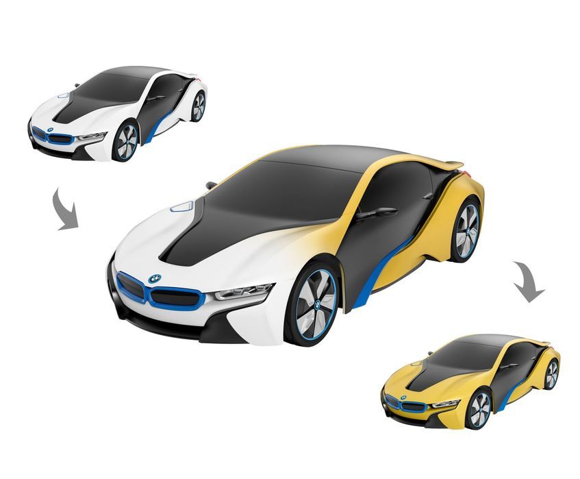 BMW i8 UV R/C skala 1:24 Rastar 48400-4 sterowany zmieniający kolor