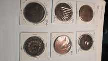 Moedas XX Reis D Maria II e D Luís