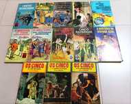 Livros Juvenis antigos - Os Cinco - Enid Blyton