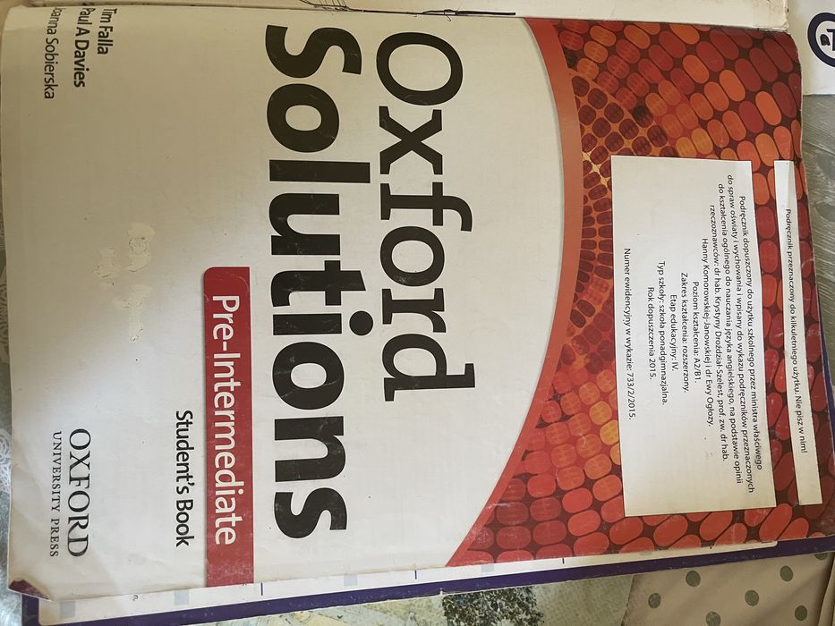 Oxford solutions