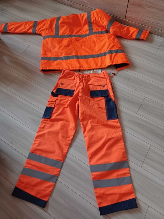 Kurtka i spodnie robocze XXL-nowe