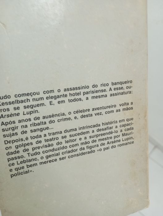 Livro Arsene lupin - 813