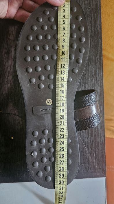 Шлепанцы кожаные ITALY