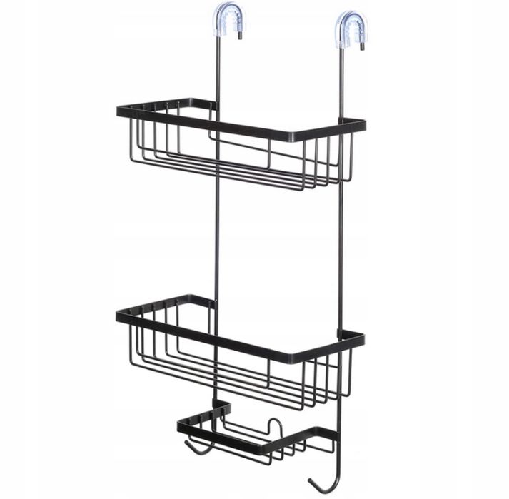 Półka Łazienkowa do Łazienki Wisząca Metalowa Pod Prysznic Na Płyny