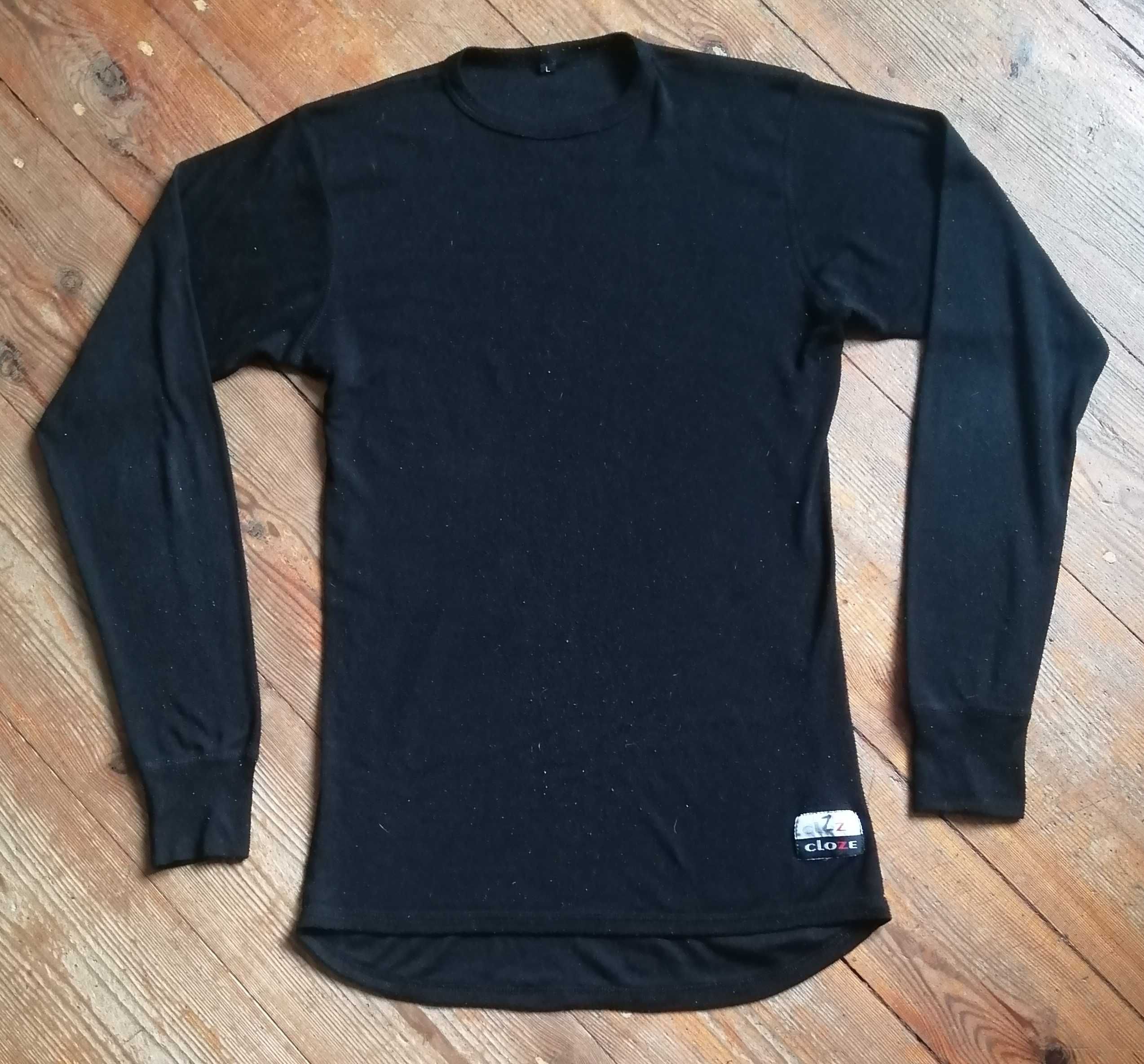 Cloze męska koszulka termiczna, czarna, rozm. L