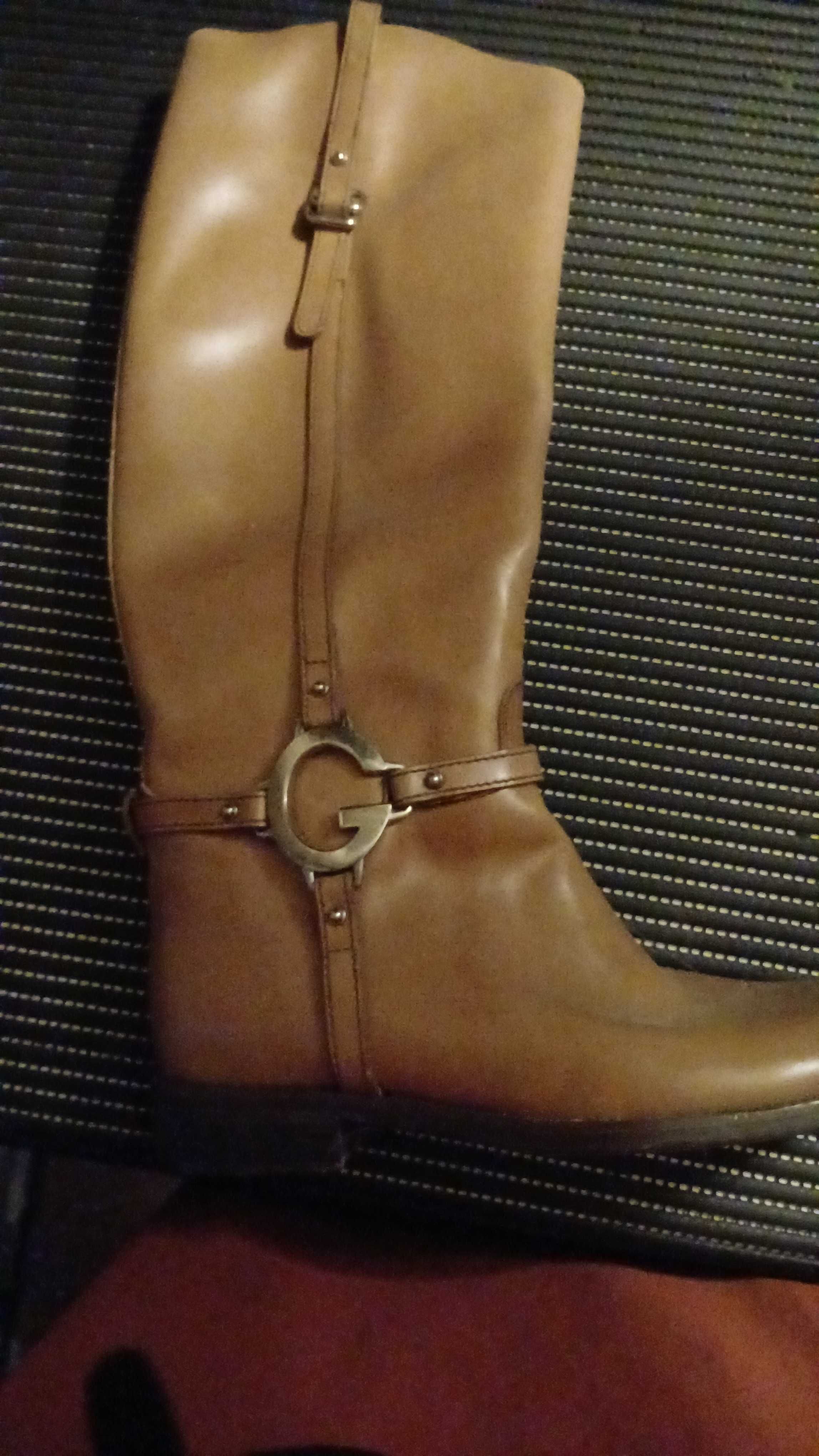 Botas da gucci de cano alto