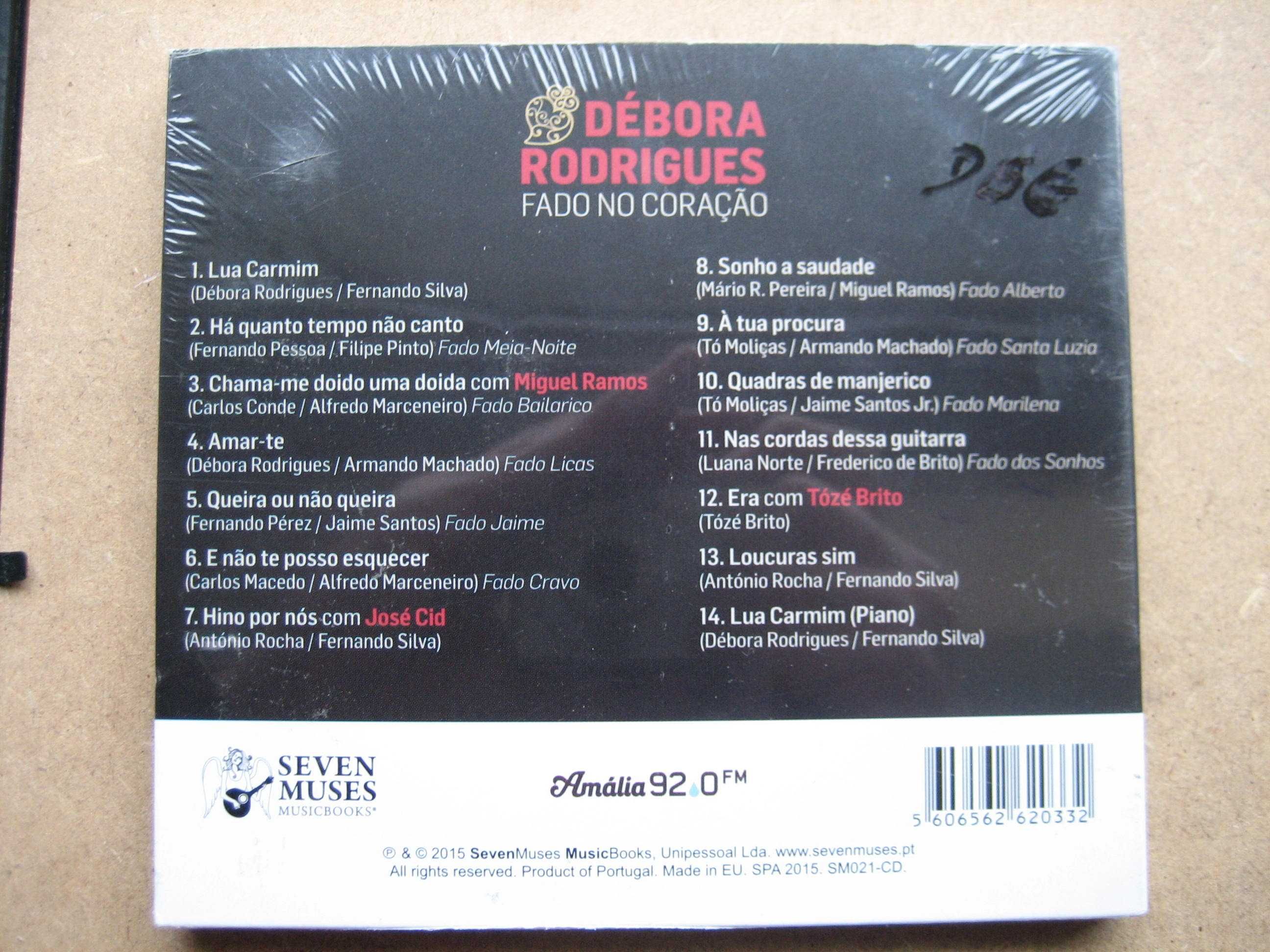 CDs vários de Fado Novos e Selados