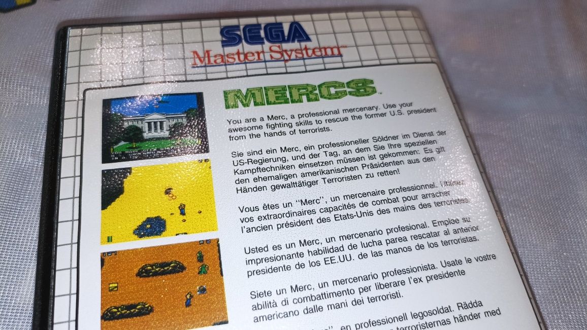 Mercs Sega Master System sprawna SKLEP