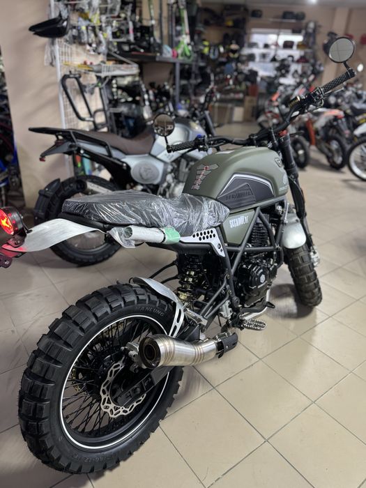 Мотоцикл GEON Scrambler, 250cc. Доставка.