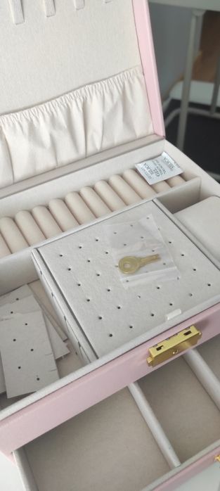 Caixa de Joias rosa claro