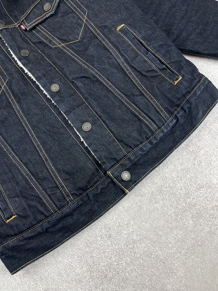 Levis sherpa trucker jacket men’s чоловіча шерпа куртка