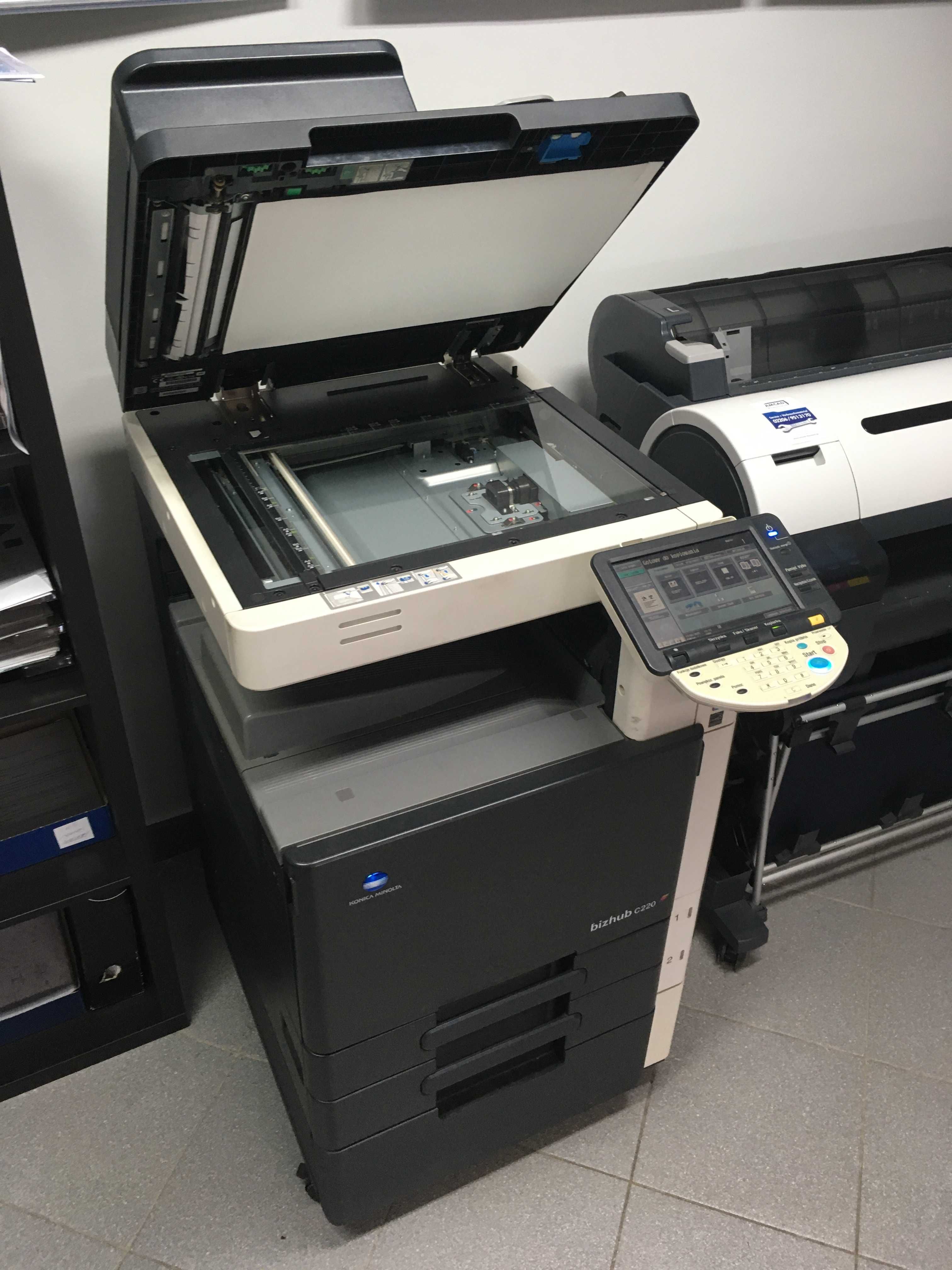 Konica Minolta Bizhub C220 – ksero / drukarka kolorowa A3/A4