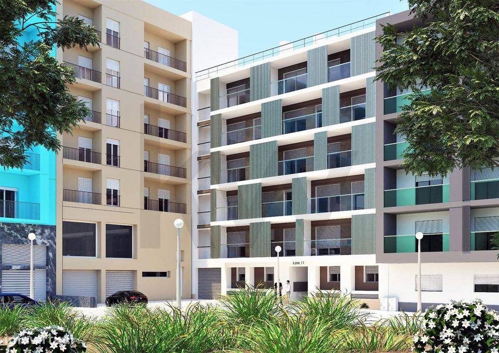 Fantástico apartamento de Luxo T2 com 77m2+42m2 de varanda a 500mts da