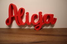 Napis na ścianę dekoracja personalizowane