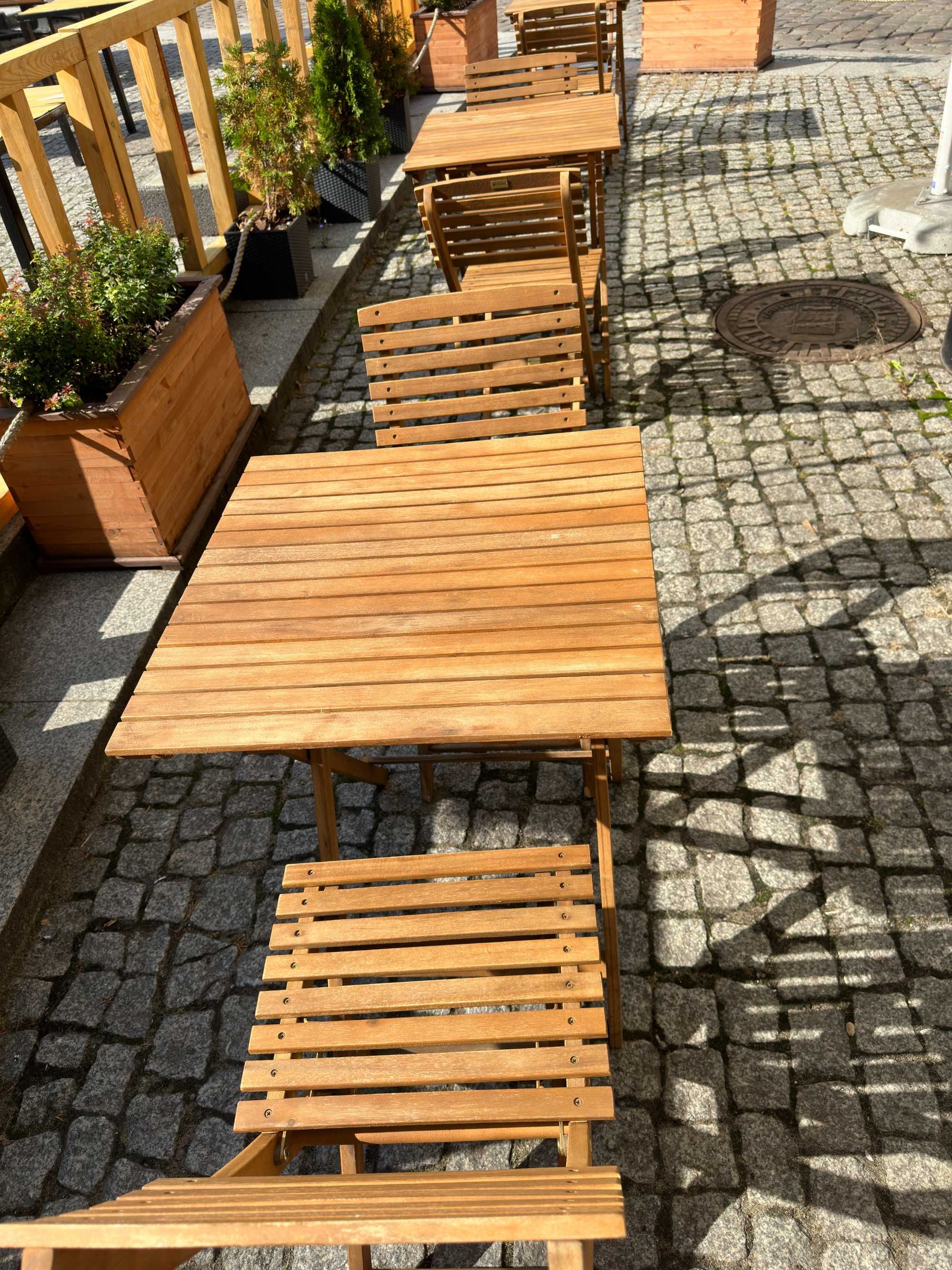 Zestaw mebli ogrodowych/balkonowych
