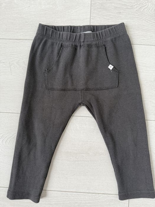 Dzianinowe spodnie Zara r.92