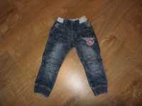 spodnie jeansowe chłopięce - dwie sztuki