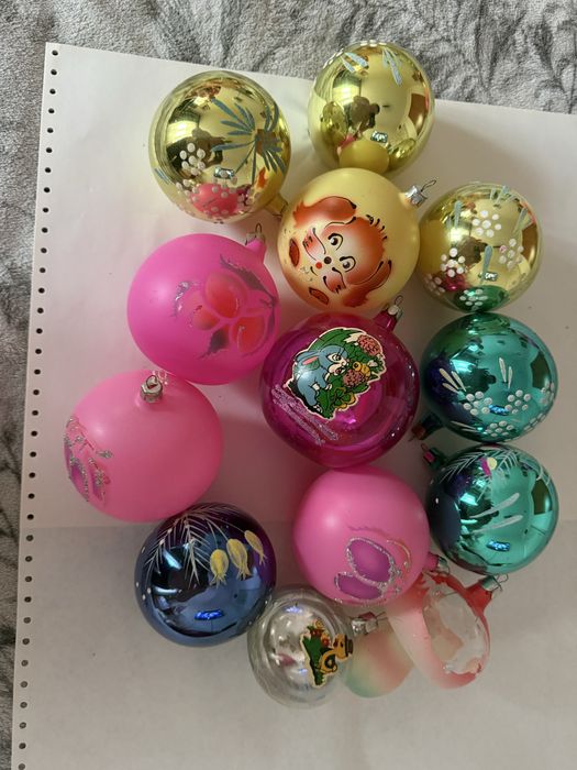 Елочные игрушки ссср