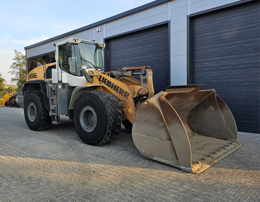 LIEBHERR L566 XPOWER Centralne Smarowanie Ładowarka Kołowa 27.5t