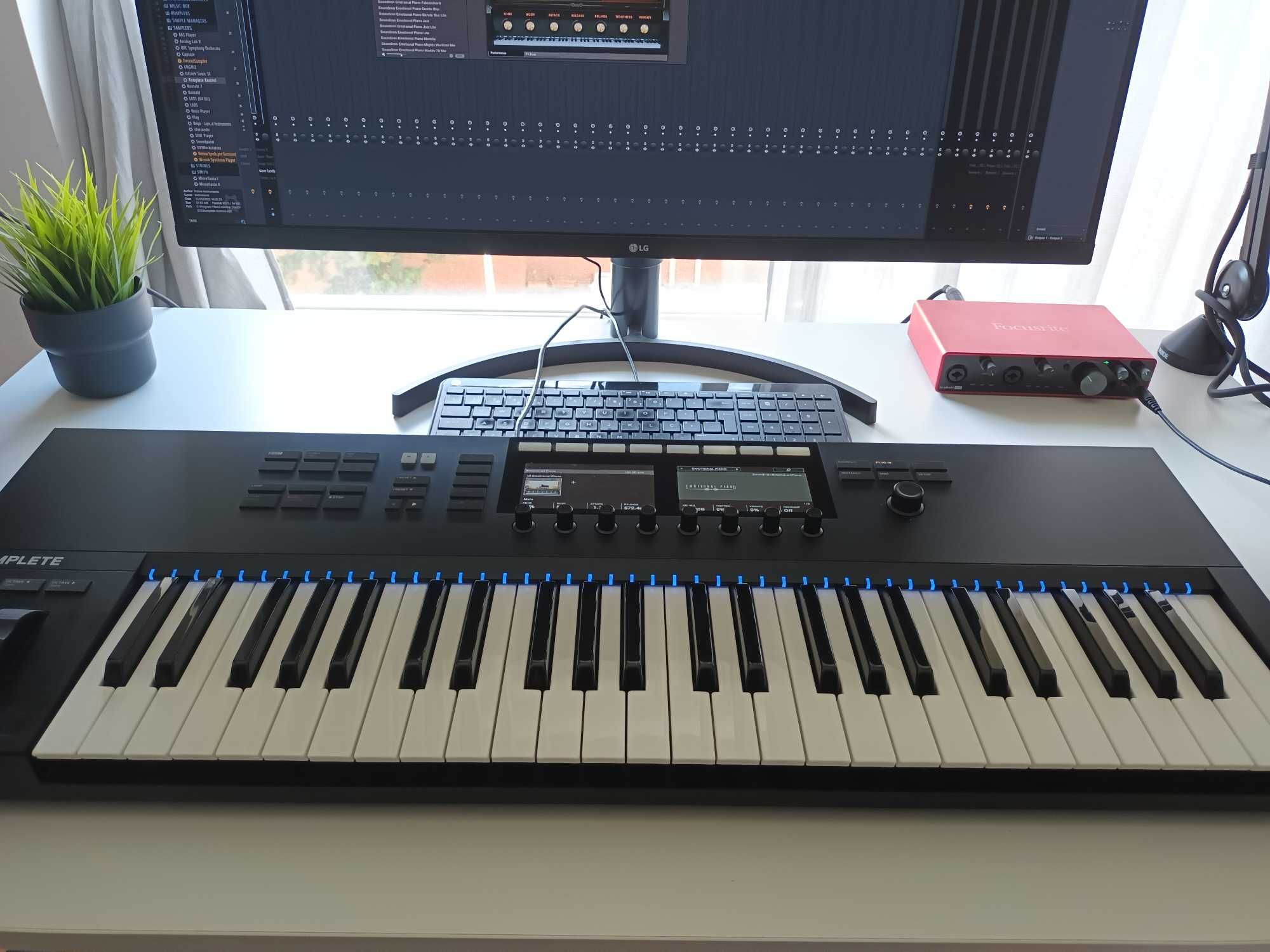 Teclado MIDI Native Instruments Komplete Kontrol S49 MK2