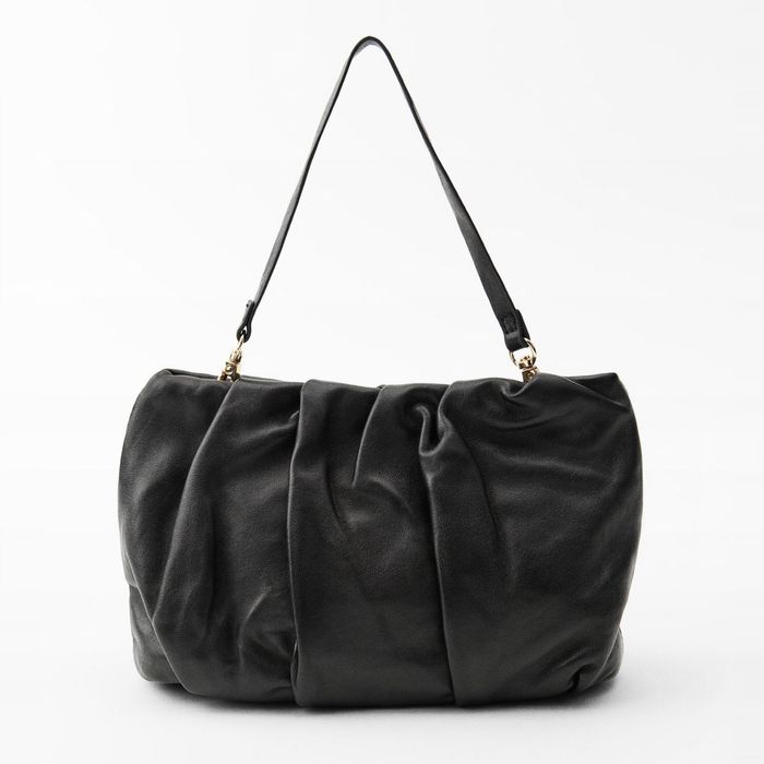 Мини сумка кожаная Zara