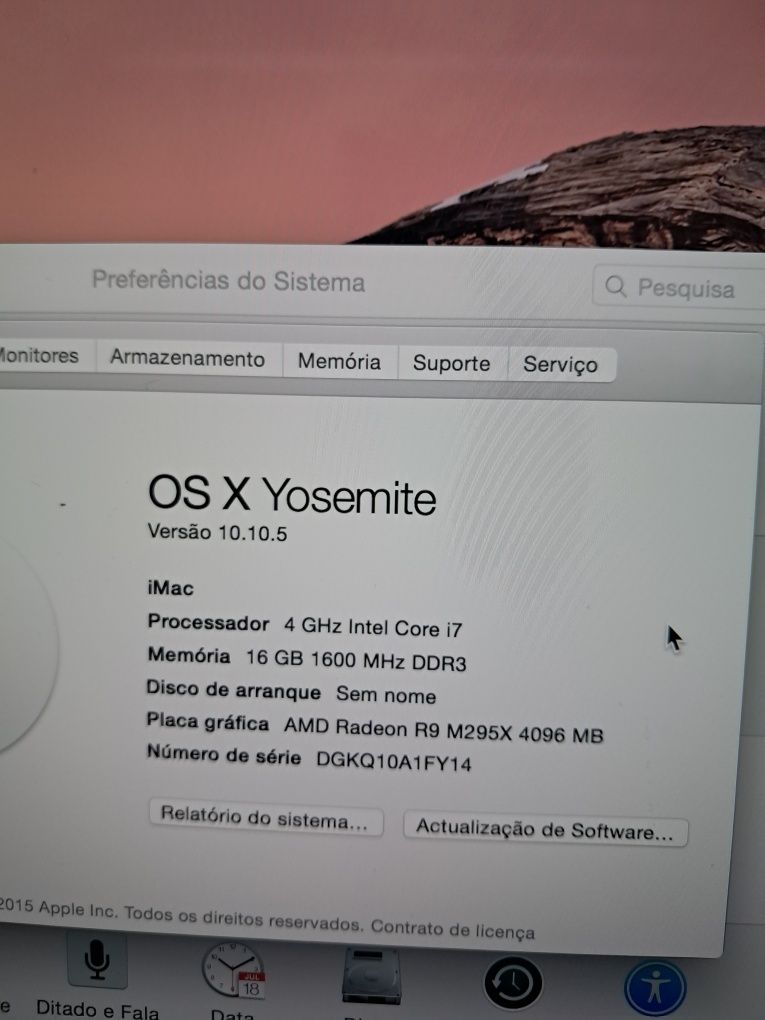 Imac 27 retina i7 2015