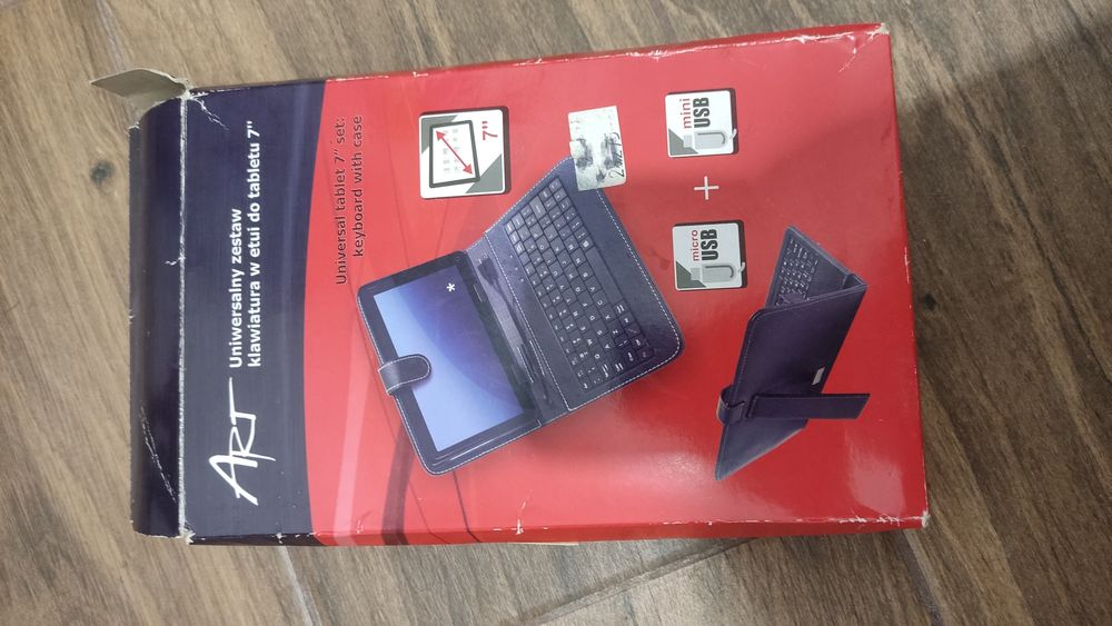 Klawiatura z etui do tabletów 7 cali