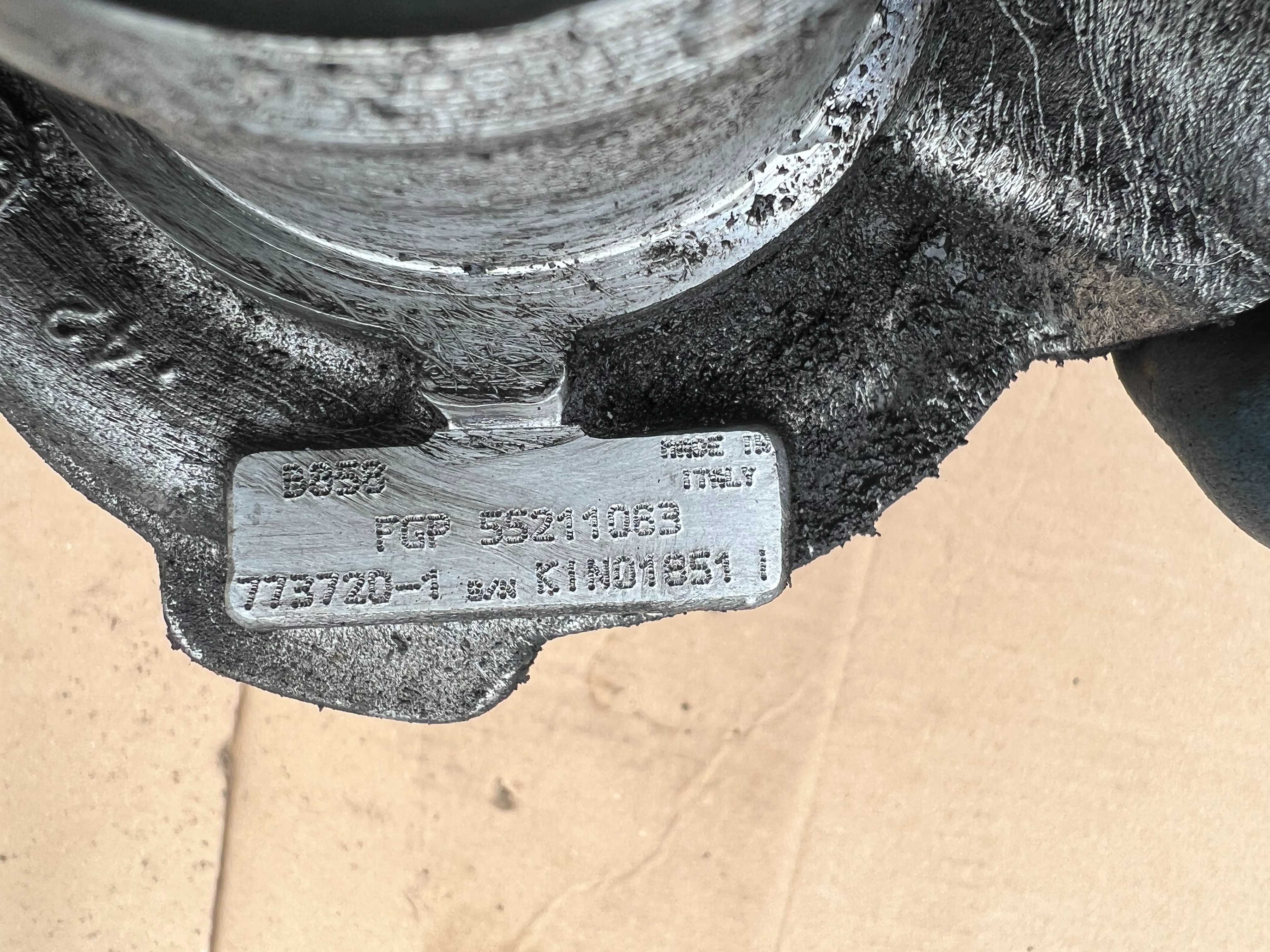 Alfa Romeo Fiat Opel 1.9 JTD / CDTI sprawna turbina turbosprężarka