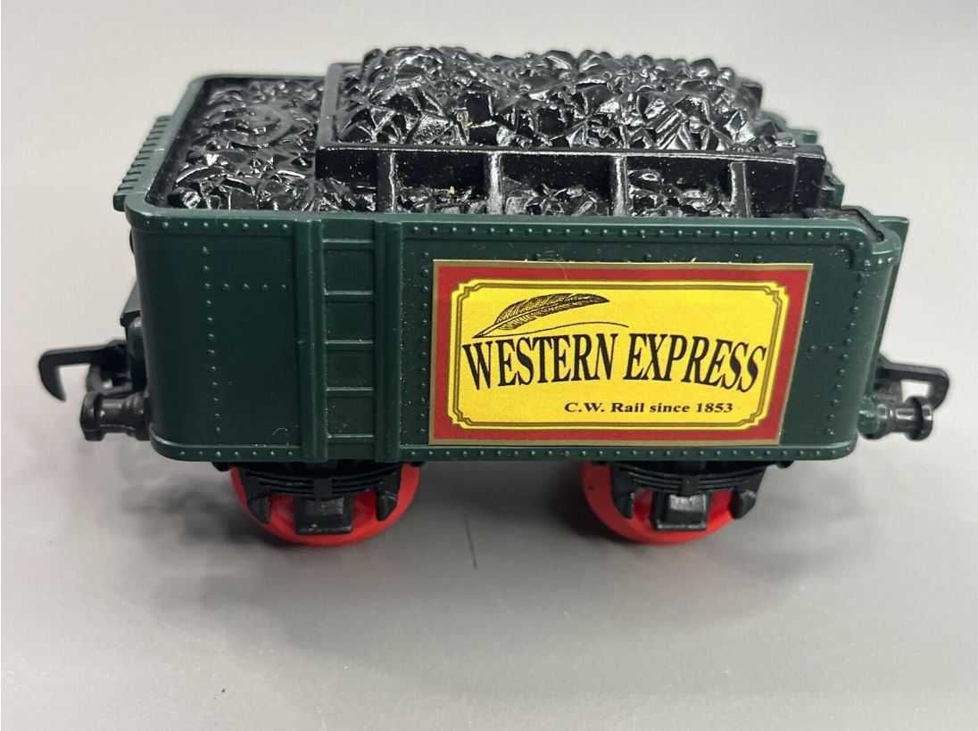 Western Express C.W. vagão de vapor ferroviário carvão escala 1 / 43