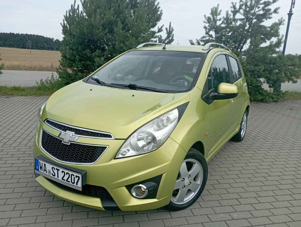 Śliczny Chevrolet Spark LT Alu Klima Przeb.104 Tyś Bezwypadkowy.