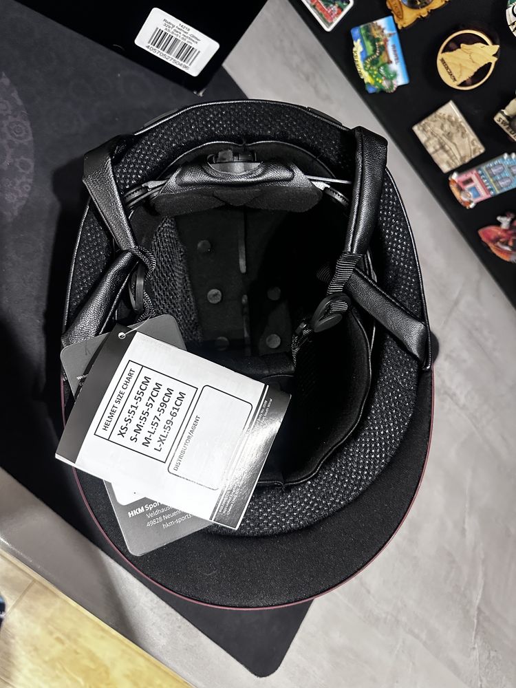 Nowy kask jeździecki hkm rozmiar XS -S